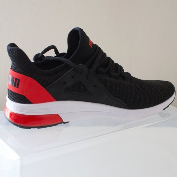 Black and red Puma sneakers / Men / Size / 7 UK / 8 (us) men - Picture 1 of 10